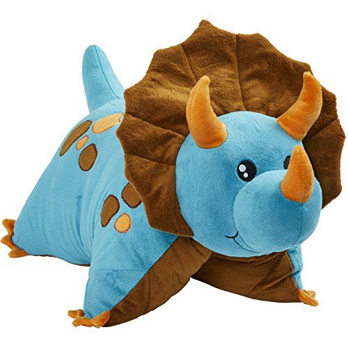 Pillow Pets Dinosaur, Blue Dinosaur, 18