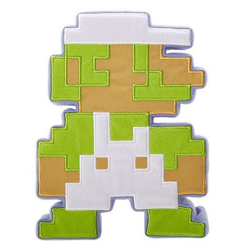 Nintendo World Of 8 Bit Luigi Plush
