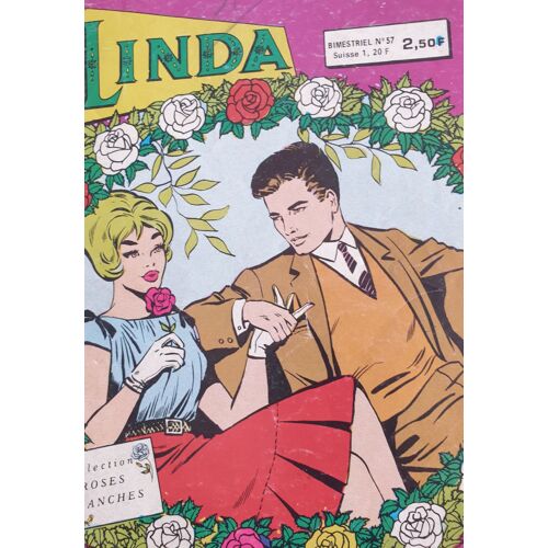 Linda N° 57 Collection ''roses Blanches''