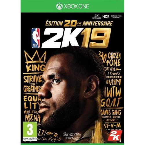 Nba 2k19 : Edition 20ème Anniversaire Xbox One