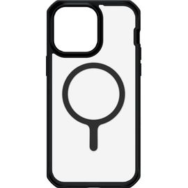 Coque Renforcée Iphone 14 Pro Compatible Magsafe Hybrid Solid R 100% Plastique Recyclé Transparente Noire Itskins