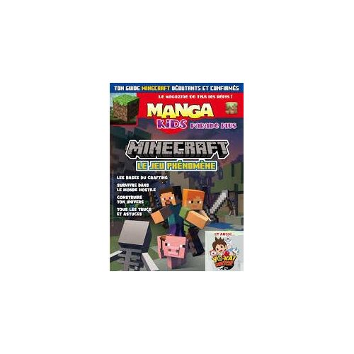 Manga Kids Parade Plus N°18 : Minecraft, Le Jeu Phénomène