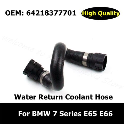 Tuyau De Radiateur De Réservoir D'eau Pour Bmw Série 7 E65 E66, Tuyau De Refroidissement À Retour D'eau, 64218377701 " Nipseyteko "