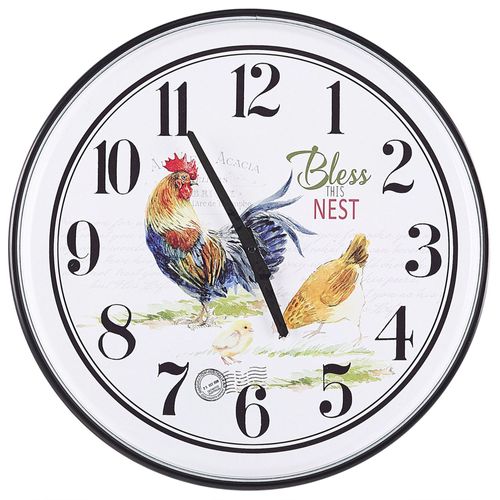 Horloge murale multicolore ø 48 cm HORW