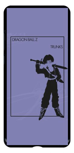 Coque Huawei P20 - Dragon Ball Z Trunks - Noir