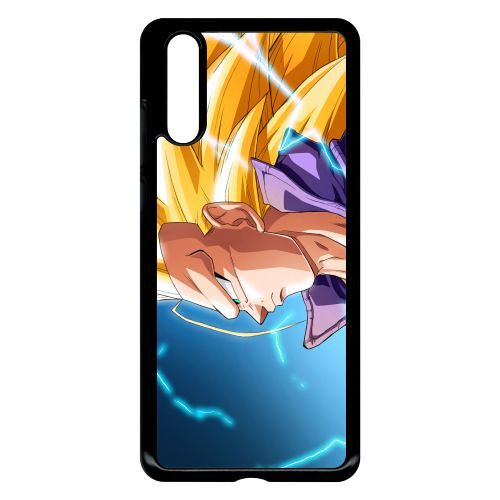 Coque huawei p20 - dragon ball gt trunks super saiyan 3 - noir