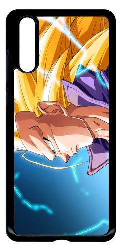 Coque huawei p20 - dragon ball gt trunks super saiyan 3 - noir