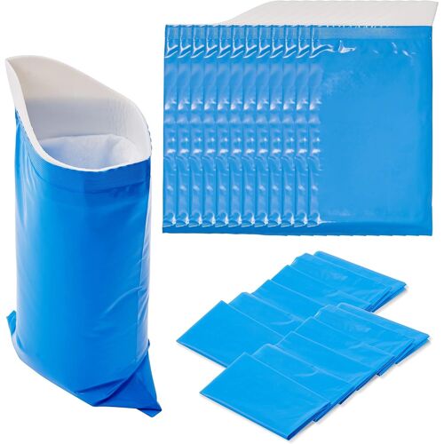 12 Sacs À Urine Jetables (600ml) & 12 Sacs À Ordures Pour Enfants & Adultes - Pisse Debout Femme - Urgences, Vomir, Voiture, Voyage, Camping, Randonnée, Festival 