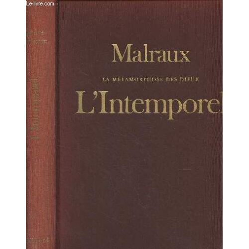 La Métamorphose Des Dieux, L Intemporel