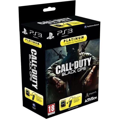 Pack Oreillette Sans Fil + Call Of Duty : Black Ops Platinum PS3