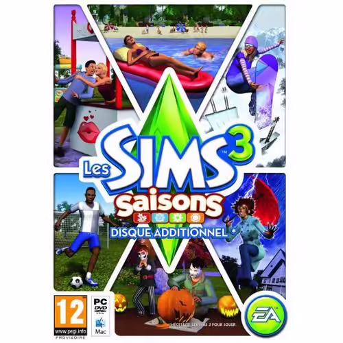 Les Sims 3: seasons (extension) PC-MAC