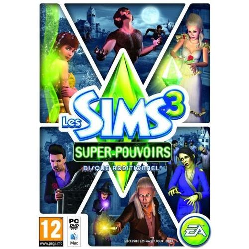 Les Sims 3 - Super-Pouvoirs PC-MAC
