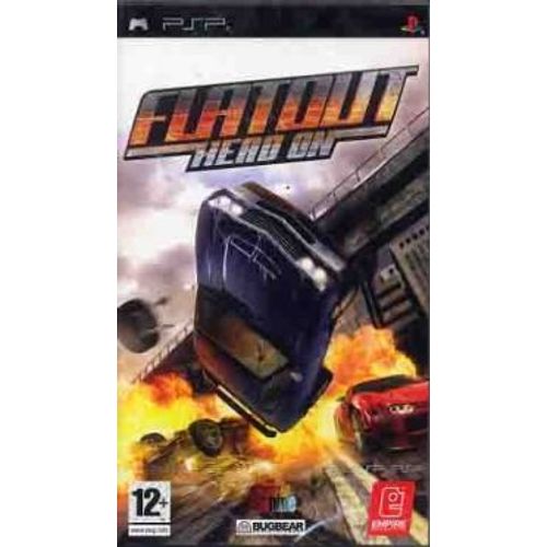 Flatout Head On - Ensemble Complet - Playstation Portable - Français Ps1