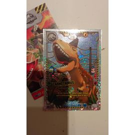 Carte Lego Jurassic World Rare Carnotaurus Déchaîné 