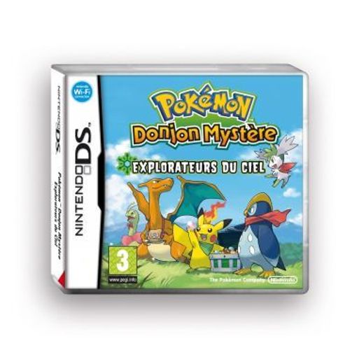 Pokémon donjon mystere explorateur du ciel Nintendo DS