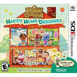 Animal Crossing : Happy Home Designer (1 carte Amiibo AC HHD incluse) Édition Limitée 3DS