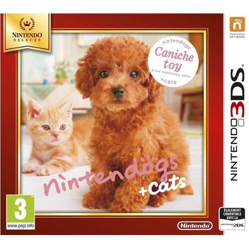 Nintendogs & cats - caniche toy & ses nouveaux amis 3DS