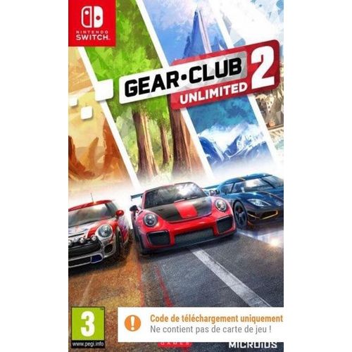 Gear Club 2 : Unlimited (Code in a Box) Switch
