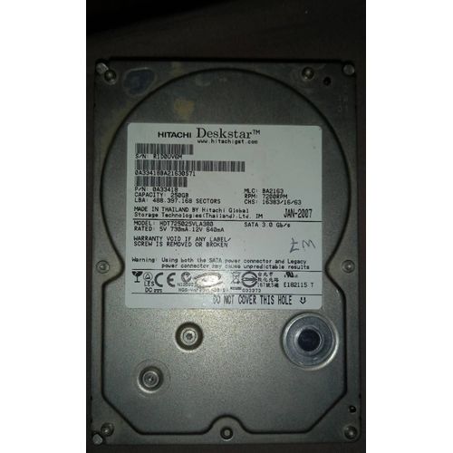 HDD Disque dur Hitachi Deskstar 250 Go HDT725025VLA380