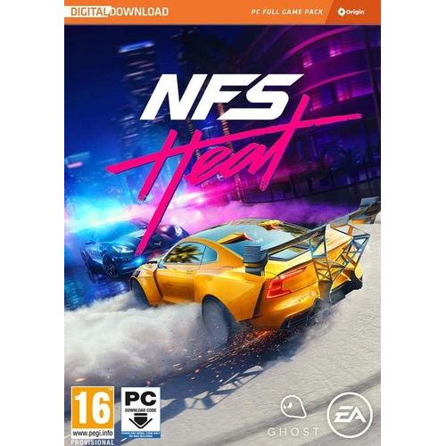 NFS heat - code de téléchargement PC