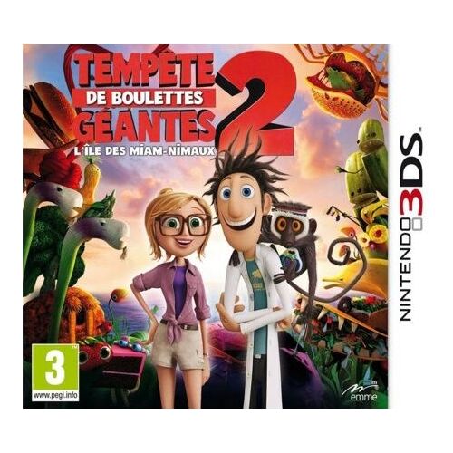 Tempêtes De Boulettes Géantes 2 - L'île Des Miam-Nimaux 3DS