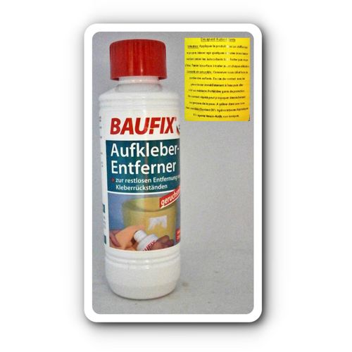 Dissolvant décapant d'autocollants - 250 ml BAUFIX