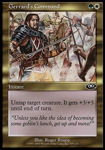 Carte Magic - Gerrard's Command Edition Planeshift