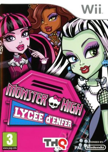 Monster High - Lycée D'enfer Wii