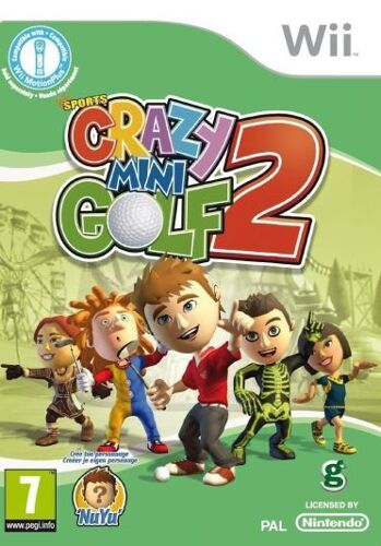 Crazy mini golf 2 Wii