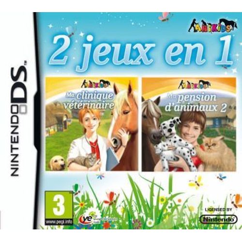 Ma Clinique Vétérinaire + Ma Pension D'animaux 2 Nintendo DS