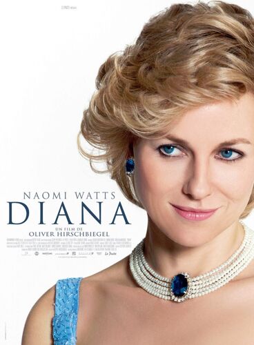 Affiche De Cinéma " Diana " - Format 120x160 Cm - De Oliver Hirschbiegel Avec Naomi Watts, Naveen Andrews, Douglas Hodge, Geraldine James, Juliet Stevenson, Charles Edwards - 2013