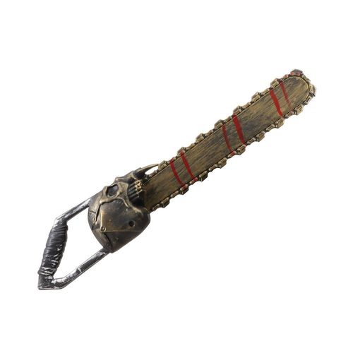 Tronçonneuse Crâne Sang Jouet Plastique 60cm Or