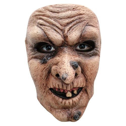 Masque Facial Latex Sorcière Verrues Adulte