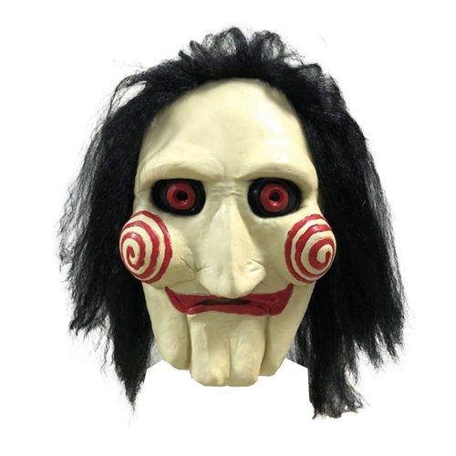 Masque Intégral Latex Perruque Jigsaw Adulte