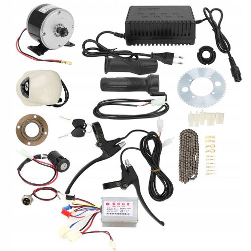 Kit De Conversion Rapide Pour Vélo Électrique Diy 14 Pièces/Ensemble 24v250w