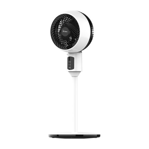 Ardes AR5CIR01, Ventilateur à lame domestique, Noir, Blanc, Sol, 17 cm, Boutons, IPX0
