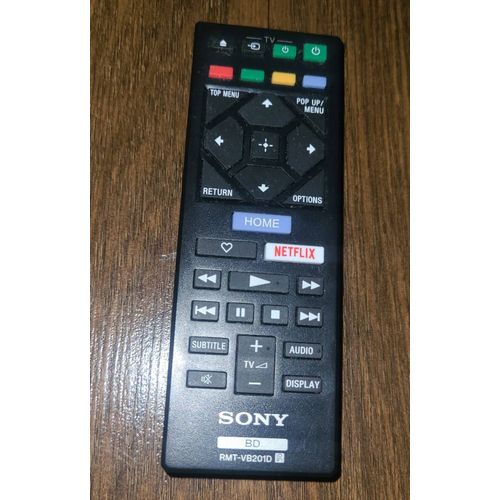 Télécommande Sony BD RMT-VB201D