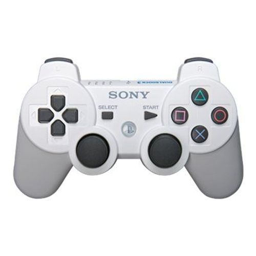 Manette Sony Dualshock Sans Fil Blanc Sony Pour Sony Playstation 3
