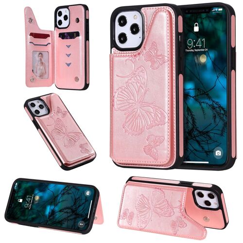 Coque iPhone 12 Pro Max,Etui pour iPhone 12 Pro Max,Coque en cuir pour iPhone 12 Pro Max,Convient a etui la iPhone 12 Pro Max,Rose