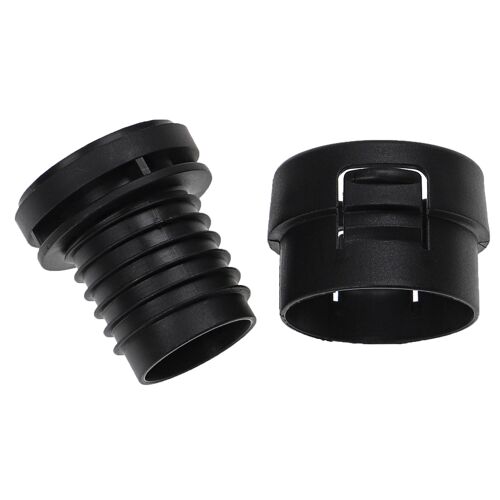 vhbw Kit de réparation du tuyau de l'aspirateur 2-pcs compatible avec Miele S 4281, S 4282, S428I - Maintenance, noir