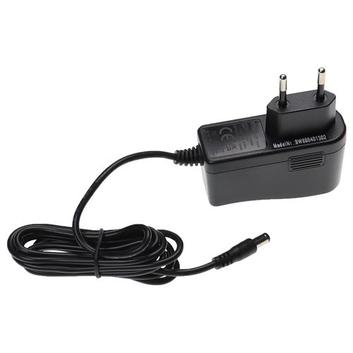 vhbw Adaptateur secteur compatible avec Dirt Devil Spider M607, M612 aspirateur robot - Câble de 2 m