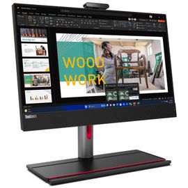 Lenovo ThinkCentre M90a Gen 5 12SH - 23.8" Core i5 I5-14500 2.6 GHz 8 Go RAM 256 Go Noir AZERTY