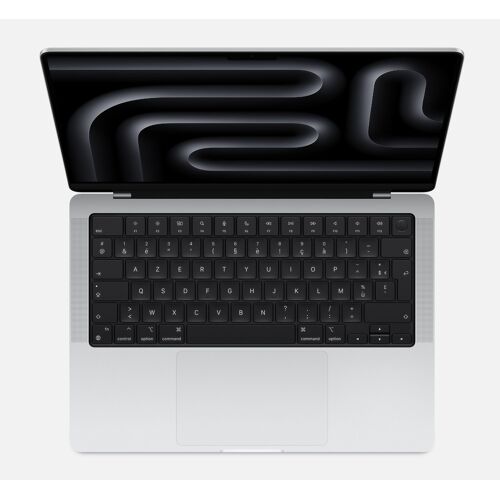 Apple MacBook Pro MRX63FN/A - Fin 2023 - 14.2" M3 Pro 18 Go RAM 512 Go SSD Apple M3 Pro 14-core - Argent AZERTY