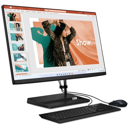 PC Tout en un Lenovo IdeaCentre AIO 3 27IAP7 27'' Intel Core i7 16 Go RAM 512 Go SSD Noir
