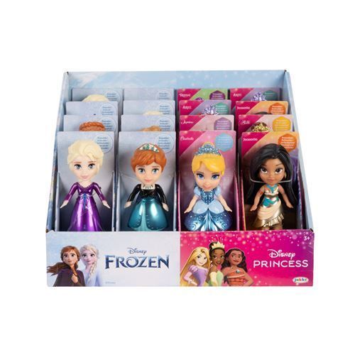 Mini poupée Disney Princesses 8cm (modèle aléatoire) - Multicolore
