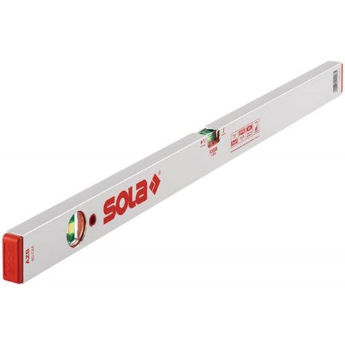 Niveau AZB 80cm Alu.argent 0.5 mm/m 0.50 mm/m SOLA