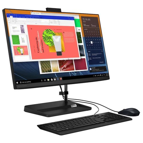 Lenovo IdeaCentre AIO 3 24ITL6 F0G0 - Core i5 I5-1135G7 2.4 GHz 16 Go RAM 512 Go Noir AZERTY