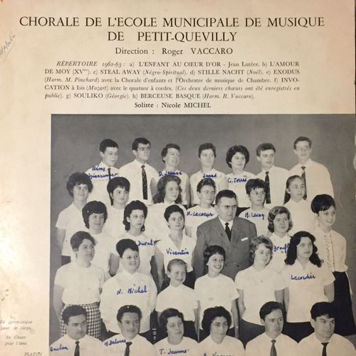 Chorale De L'école Municipale De Musique De Petit-Quevilly