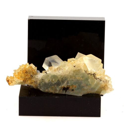 Fluorite + Quartz. 89.4 Ct. Langeac, Haute-Loire, France. Rare.