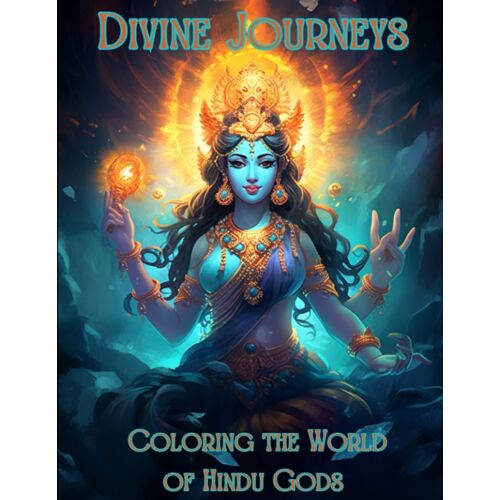 Divine Journeys: Coloring The World Of Hindu Gods: "Transforming Hindu Deities Into Vibrant Masterpieces" (Colorful Adventures "Discover Create Learn ")